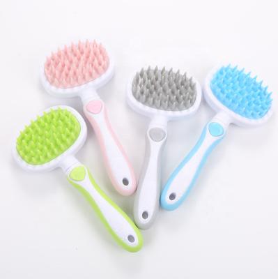 China Viable Hot Selling Cat And Dog Pet Massage Comb With Air Cushion To Protect Hair Comb for sale