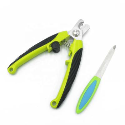 China Viable Cat Nail Clippers For Dog Stainless Steel Pet Dog Toe Nail Grooming Supplies Wholesale for sale