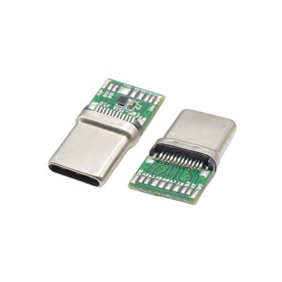 China PCB audio & Video Type C USB Male Electronic Connector for sale