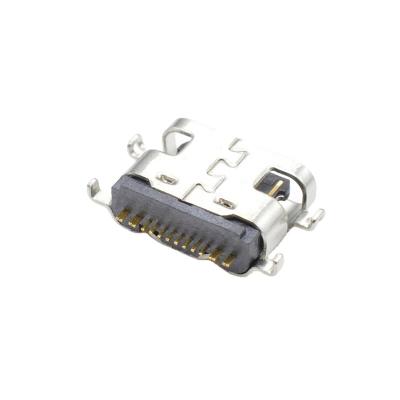 China PCB/Cable PCB Board Female Konnra U04S007111A Type C Sink DIP 180 Degree USB Connectors for sale