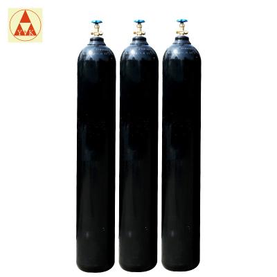 China Oxygen Top Grade 40 Liter Industrial Oxygen Gas Cylinder Oxygen Cylinder Oxygen Tank Tank Oxygen Gas Storage for sale