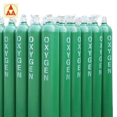 China Oxygen made in china gas cylinder medical tank oxygen cylinder metal gas price in pakistan for sale