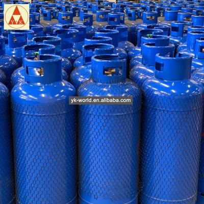 China Original Factory Large 48kg Lpg Lpg Blue Gas Cylinder Gas Tanks Cooking Gas Cylinder In South Africa Zimbabwe Market for sale