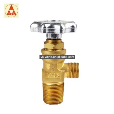 China Oxygen Nitrogen CO2 Gas Cylinder Portable Control Valves General Quality Small Small Brass Valves for sale