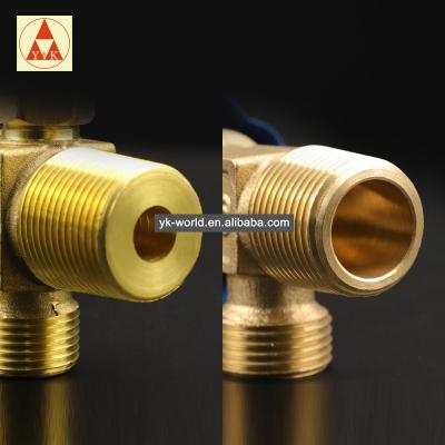 China General Commercial LPG Gas Cylinder High Insurance Safety Brass Control Valve for sale