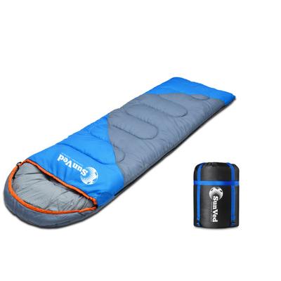 China 190T Polyester Comfort Portable Camping Waterproof Sleeping Bag For Traveling for sale