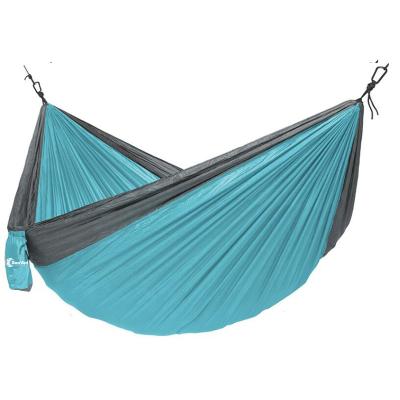 China OEM Furniture Outdoor Portable Lightweight Leisure Parachute Nylon Camping Hammock for sale