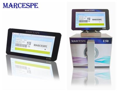 China Packing machine Marcespe E50 airless thermal transfer overprinter (TTO) with UHS speed 450times/min 10inch wifi screen for sale