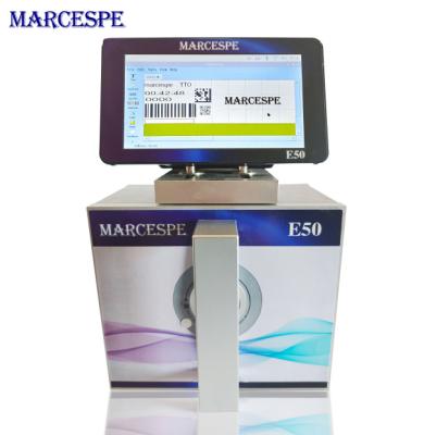 China Packing Machine Marcespe E50 Airless Thermal Transfer Overprinter (TTO) For Packaging Machine E30&E50 10inch Screen for sale