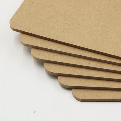 China 2mm 3mm 4mm 5mm 6mm 9mm 12mm 15mm 16mm 18mm 21mm Melamine Mdf Plain Mdf Raw Mdf Board for sale