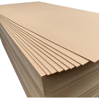 China 3mm 18mm Hard Boards Melamine Paper Faced MDF 1220x2440mm 2100x2800mm Plain for sale