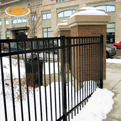 China Easily Assembled Antique Garden Product Metal Fence Wrought Iron Pool Fence for sale