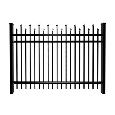 China Easily Assembled Galvanized Steel Fence Panels Iron Backyard Fence Pickets for sale