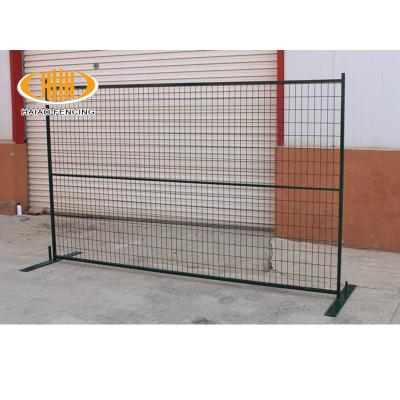 China Easily Assembled Canada Standard Temporary Fence Galvanized Coated Construction Site Temporary Fence Canada for sale