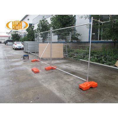 China Easily Assembled Concrete Temporary Fence Feet Concert Temporary Fence for sale