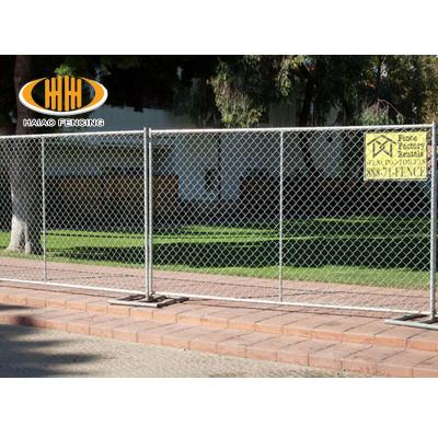 China Factory Price Easily Assembled Heavy Duty Portable Chainlink Fence Panels for sale