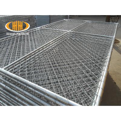 China Easily Assembled Movable Barrier 8 Foot Construction Barrier Panels Outdoor Retractable Barrier for sale