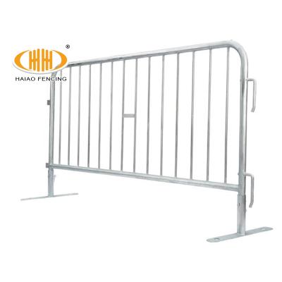 China Industrial Activity Crowd Control Barricade Road Safety Barricade Metal Low Carbon Steel Barrier For Sale for sale