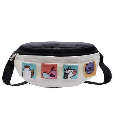 China High Quality New Design Custom Cute Cartoon Pussy Pack Canvas Waist Lightweight Bag for sale