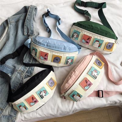 China Lightweight. Easy Waist Bag Unisex Fashion Storage Outdoor Cross - Body Cute Cartoon Girl Pussy Packs for sale