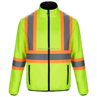 China 100% Work Safety Jacket ENISO20471 Hi Strength Waterproof Jacket Reflective Jacket /Windproof/Eco-friendly/Durable/Soft for Winter for sale