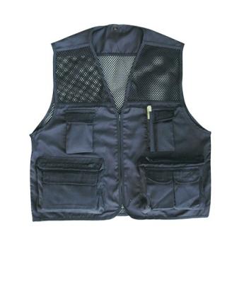 China Sustainable cheaper multipocket mesh fishing vest for sale