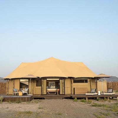 China UV resistant tent house resort luxury hotel glamping tent for sale