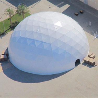 China Factory Sale Heavy Duty UV Resistant 6m 8m 10m PVC Geodesic Dome Tent Large For Event for sale