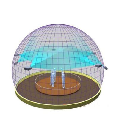 China Large amusement theme park 4d motion dome cinema UV resistant totally immersive geodesic dome tent for sale for sale