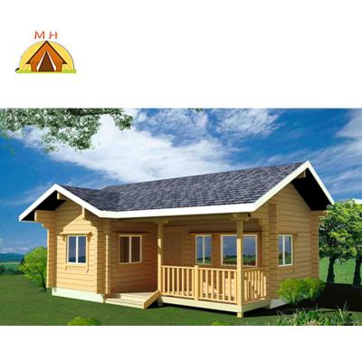 China China OEM Manufacturers UV Resistant Wooden House Modern Wooden Hotel Prefab Homes With 2 Bedroom for sale