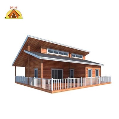 China New Design OEM Hotel Apartment UV Resistant Prefab Pavilion Wooden Houses Tent With 1 Bedroom for sale