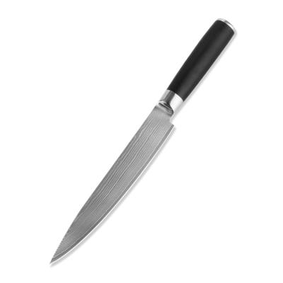 China Amazon Disposable Wholesale G10 Handle Japanese Damascus Steel Knife Slicing Knife for sale