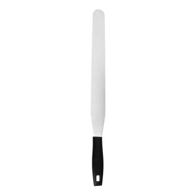 China Sustainable 14-Inches Straight Spatula/Stainless Steel Kitchen Spatula/Cake Spatula for sale