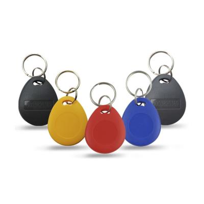 China Keychain 125khz access door plastic key tag rfid key fob waterproof/waterproof ABS custom keyfobs for time attendance for sale