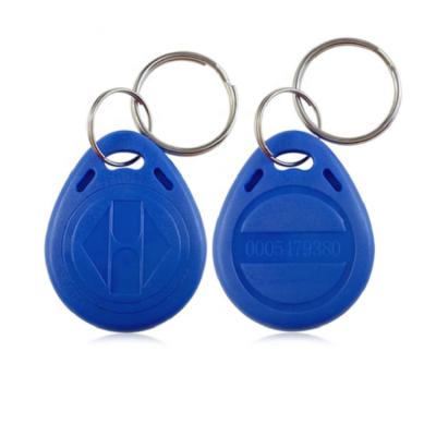 China White 125KHz T5577 EM4305 RFID Smart rfid keyfob waterproof/waterproof rewritable tag for sale