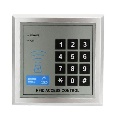 China Access Control Systems Products RFID 125KHz Plastic Standalone Lock WG26 Keypad Standalone Access Card Reader for sale