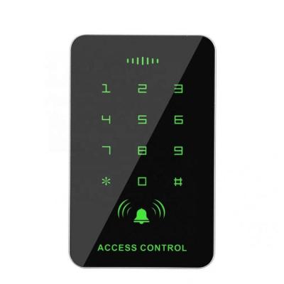 China Cheap Access Controller 125khz Access Control HMT 125khz Standalone Keypad Touch Screen Lock With Door Bell for sale