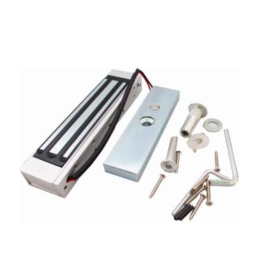 China 180kgs/350lbs Magnetic Door Lock Wooden Exterior Mounted Single Door 180kgs EM Electronic Lock for sale