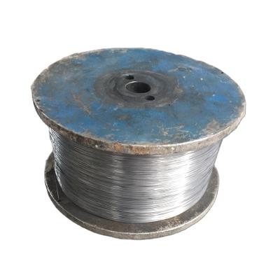 China Construction Electro Galvanized JIS SWRH72A SWRH72B Thinner 0.1 0.2 0.3 0.4 0.5mm Galvanized Steel Round Wire For Spring Netting for sale