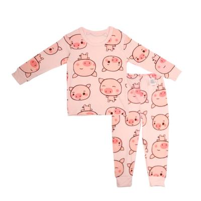 China 2021 QUICK DRY children's pajamas set child's long sleeve home use pajamas for sale for sale