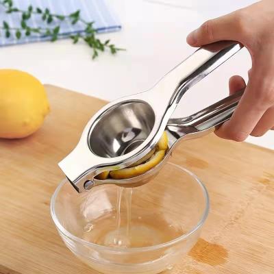 China Amazon Best Viable Selling Home Hand Extruded Citric Acid Juice Stainless Steel Lemon Orange Clip for sale