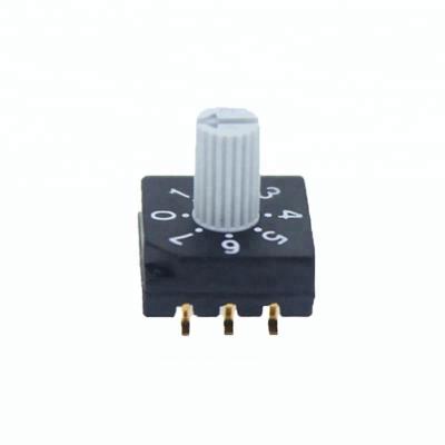 China 8 10 16 Position BCD Code SMD Rotary Binary Switches RM SMD Rotary Binary Switches for sale