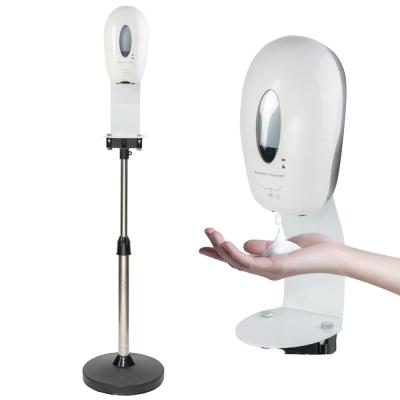 China Foam Soap Dispenser Floor Stand Touchless Automatic Infrared Soap Dispenser Gel Liquid Foam Dispenser For Home School for sale