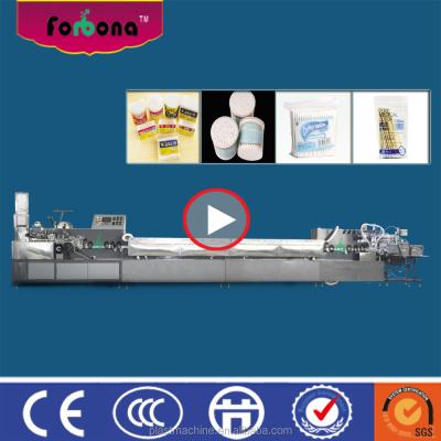 China Best Full Automatic PLC Control Cotton Buds Making Machine Length 72mm--2.4mm Diameter 2.3 for sale