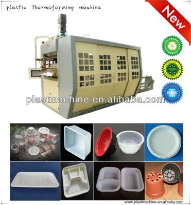 China High Precision Servo Motor Control PP Full Plastic Plate Making Machine for sale