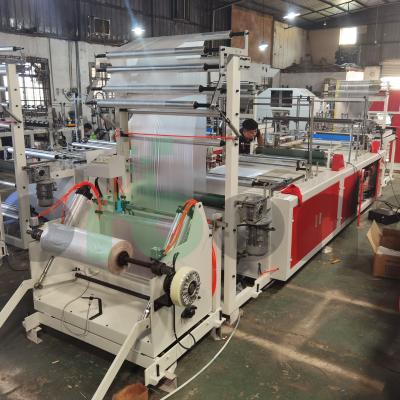 China FBN-800/1000 Hotels Auto Sliver-Thru Continuous-Rolled Bag Making Machine for sale