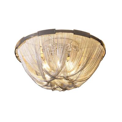 China Modern Eco-friendly LED Ceiling Light Acorn Metal Flushmount Bedroom Living Room Dining Room Chandeliers Luxury Aluminum Chain Lighting for sale