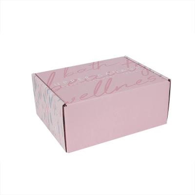 China Factory Price Custom Recyclable Foldable Corrugated Paper Packing Shoe Box With Logo for sale