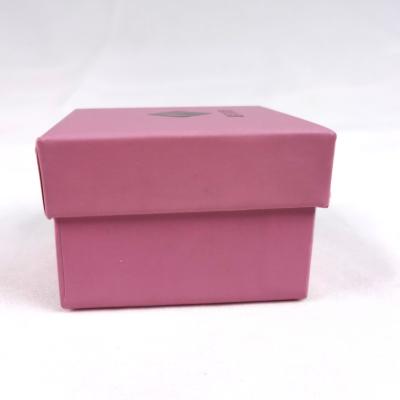 China Recyclable Wholesale Luxury Custom Logo Small Cardboard Jewelry Storage Packaging Paper Jewelry Box With Sponge for sale