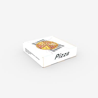 China Recyclable Custom Size Flip Box For Food And Pizza Packaging Sandwich Box Environmental Protection Cardboard for sale